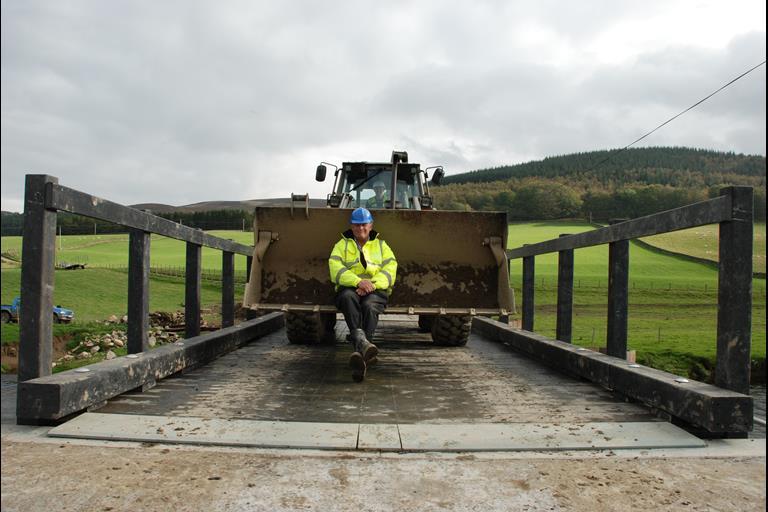 First recycled plastic bridge in Europe built in Scotland News Building
